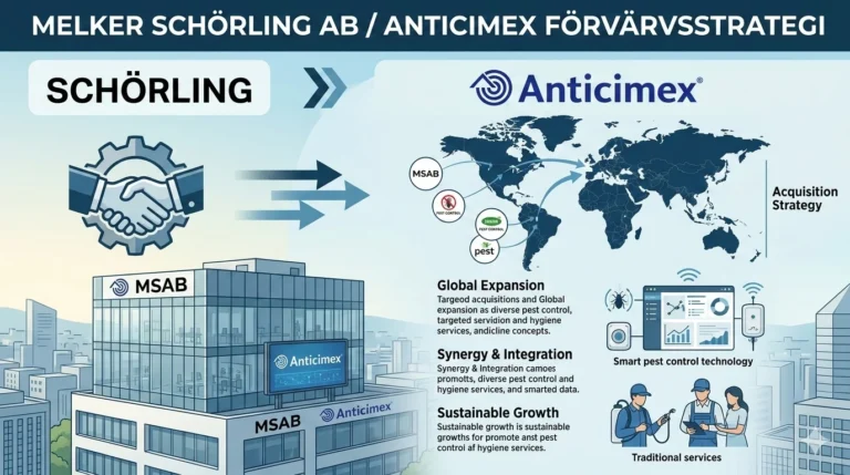 Melker Schörling AB och Anticimex Förvärvsstrategi: Nyckeln till Framgång